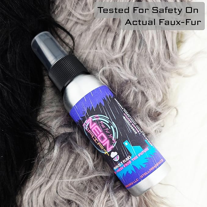 Fursuit Spray - Fur &amp Costume Spray - Blue Candy - IPA-Free Fabric Freshener for Fursuits &amp Cosplay | Long-Lasting Scent | 80 mL Aluminum Bottle