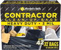 Members Mark Commercial Contractor Clean-up Trash Bags (42 Gal. 42 Ct.)
