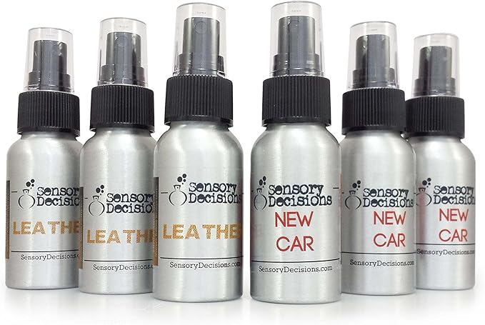 Car Air Fresheners - Twin Pack - New Car Scent &amp Leather (1 twin pack)