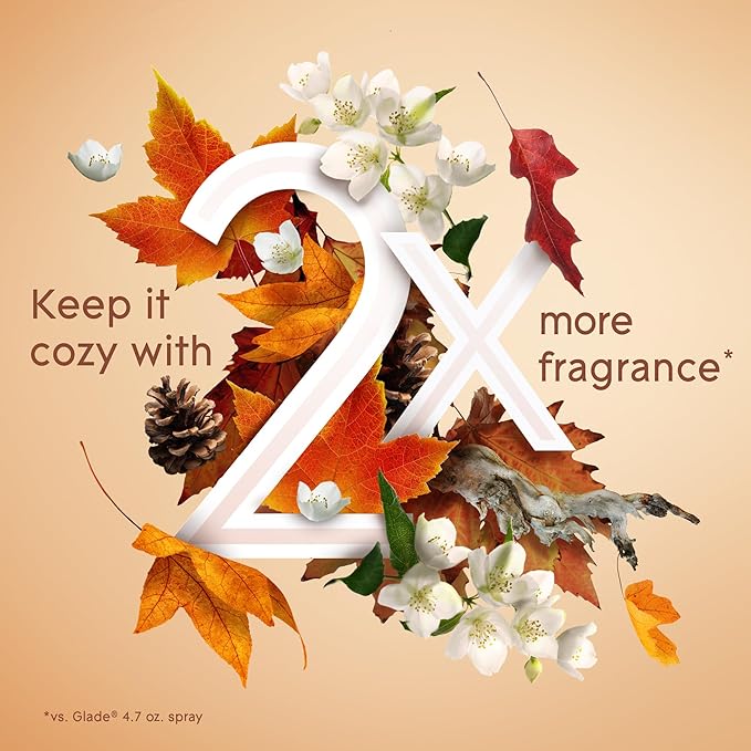 Glade Air Freshener Room Spray Cashmere Woods 8.3 oz 6 Count