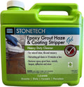 Stonetech Epoxy Grout Haze Remover &amp Coating Stripper - Quick Shower Grout Cleaner for Tile Floors - Water Based Tile Cleaner - Dissolve Tough Coatings on Vertical &amp Horizontal Surfaces (128 f