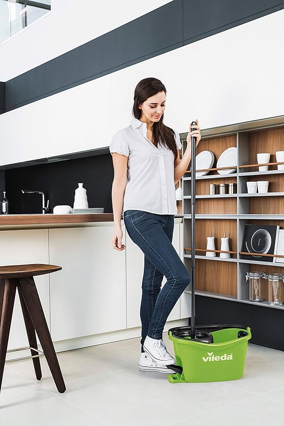 Vileda Floor mop Microfibre Green 29.6 x 48.6 x 29.3