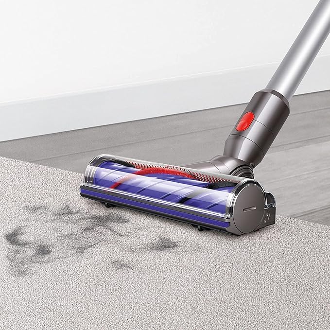 Dyson V7 Animal Cordless HEPA Stick Vacuum Cleaner with Bonus Tools Iron (Renewed)