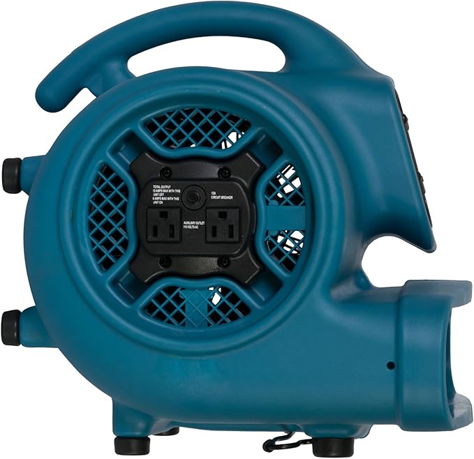 XPOWER P-450AT Scented Air Mover with Timer Power Outlets &amp 4 Aroma Beads Sample Packs