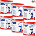 Plastico Compactor Bags for 15” Rectangular Trash Compactors 60 Bags + 60 Twist Ties Heavy Duty 3 Mil Thick Plastic 18 Gallon Pre-Punched Holes for Easy Attachment Strong &amp Flexible Crushing