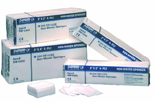 2'' x 2'' Non-Woven Sponges