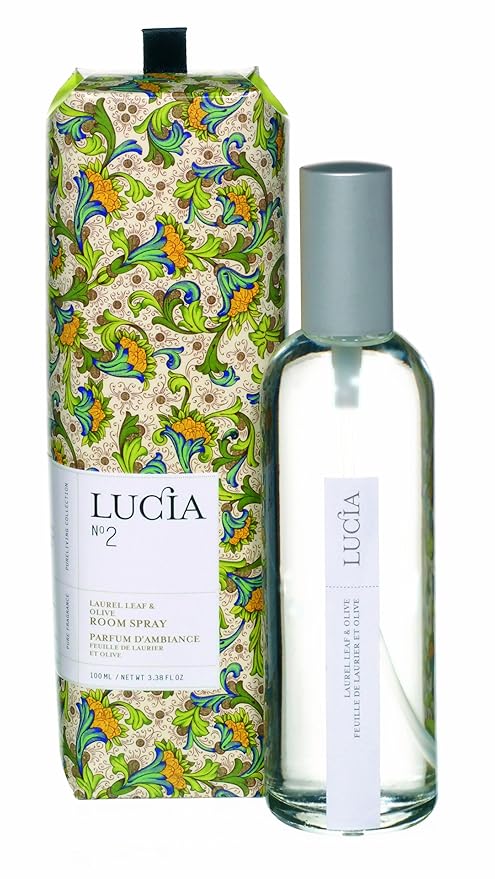 Lucia Roomspray Laurel Leaf &amp Olive 3.38 Ounce