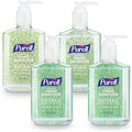 PURELL Advanced Hand Sanitizer Naturals with Plant Based Alcohol Citrus Scent 8 fl oz Pump Bottle (Pack of 4) - 9626-06-ECDECO