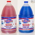 Nu-Foam Premium Commercial Dishwasher Detergent and Rinse Aid Set 1 Gallon Each