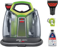 BISSELL Little Green Proheat Portable Deep Cleaner/Spot Cleaner and Car/Auto Detailer with self-Cleaning HydroRinse Tool for Carpet and Upholstery 2513E