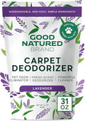 Good Natured Brand | Carpet Deodorizer &amp Freshener Powder | 31 oz Pet Odor Eliminator for Strong Odor &amp Pet Urine | Fresh Natural Lavender Scent | Safe for Homes with Pets