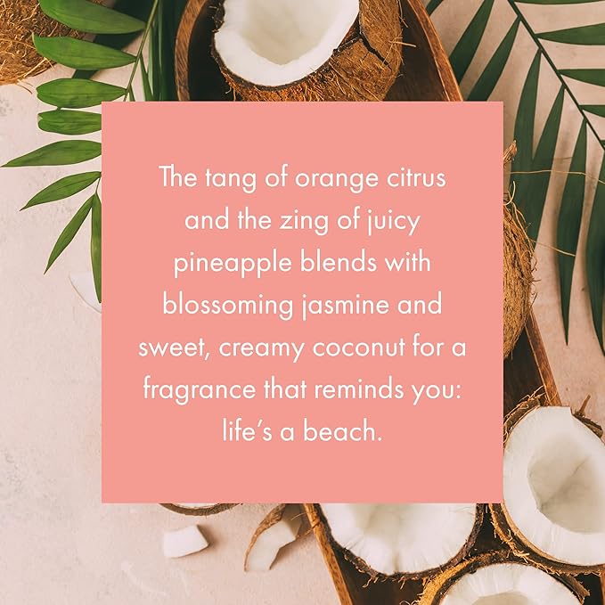 ScentAir Whisper Home Monthly Plug-in Refill Fragrance Cartridge for Home and Office Tropical Coconut