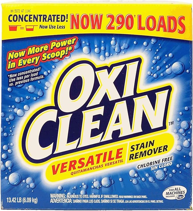 Oxi Clean Versatile Concentrated Stain Remover now for 290 Loads 11.6 lbs (5.26kg)