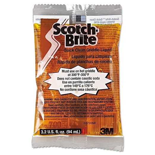 3M 700-40 - 700-40 CleanerGriddleLIQ Pckts Less than 10 ounces