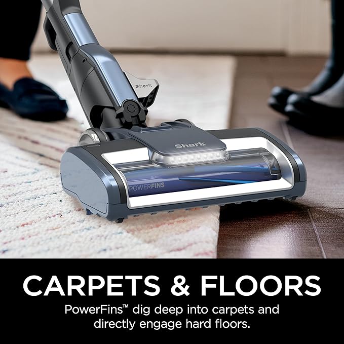 Shark HZ600C Ultralight Pet Pro Corded Stick Vacuum with PowerFins &amp Self-Cleaning Brushroll Perfect for Pets Converts to Hand Vacuum Pet Power Brush Crevice &amp Upholstery Tools (Renewed)