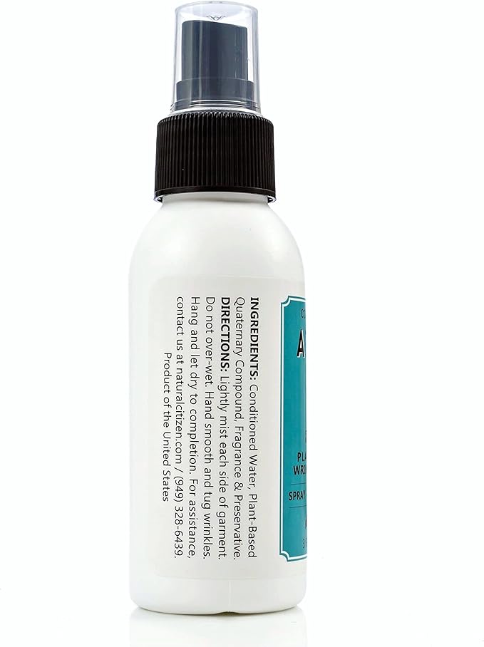 Cold Iron Wrinkle Release Spray for Clothes. 32 fl oz. Citrus Mint &amp Atlas Travel Size 3 fl oz Sea Breeze. Fast Easy to Use Ironing Alternative. Spray Smooth Hang. Award Winning