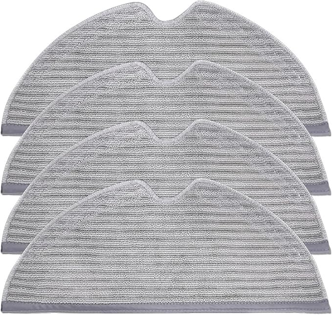 Mop Cloths AccessoriesCompatible for Xiaomi Mijia 1C 1T Robot Vacuum Cleaner Mop Parts(4pcs)