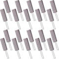 20 Pack Pumice Toilet Bowl Cleaner Pumice Stone with Long Handle Toilet Stone Cleaning Block for Bath Grout Pool Kitchen Tubs Showers