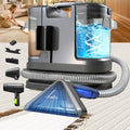 Portable Carpet Cleaner MachineCarpet &amp Upholstery Cleaner Machine15KPA Portable Small carpet Cleaner with Powerful SuctionHandheld Carpet Cleaner with 3 Brusheadportable Carpet cleaner for Pe