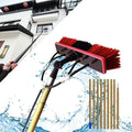 Telescopic Window Cleaner 6m/19.6FT Professional Window Cleaning Pole with Water Fed System for High Indoor/Outdoor Windows