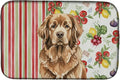 Caroline's Treasures Brown Newfoundland Vegetables Dish Drying Mat Absorbent Dish Drying Mat Pad for Kitchen Counter Dish Drainer Mat for Countertop 14 x 21 Multicolor