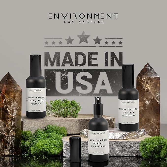 ENVIRONMENT Inspired by Designer Perfume BR540 Room Spray 100ml Air Freshener (Amber Crystal | Vetiver | Oud Musk) Home Fragrance Accessories Room Perfume Room Deodorizer Vegan &amp Cruelty-Free