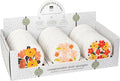 Now Designs Full Bloom Sponge Counter Display - Set of 24 Assorted Compostable Sponges Floral Design 100% Cellulose Eco-Friendly CDU Dimensions: L12.75 x D7 x H3.75in