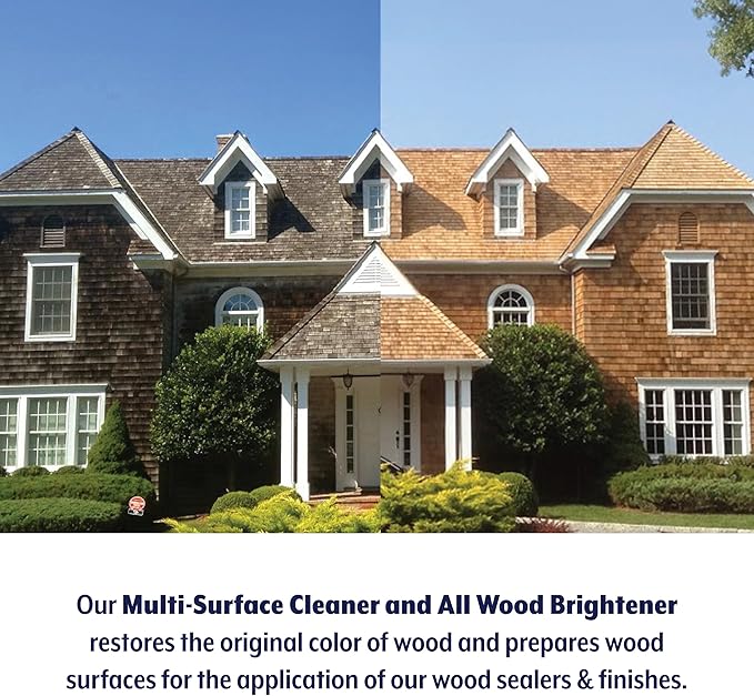 Seal-Once Premium Multi-Surface Cleaner Concentrate Cleans &amp Enhances a Wide Range of Applications from Wood Concrete Outdoor Fabrics Docks and Piers Cleans up to 2400 Sq. Ft. (2 lb.)