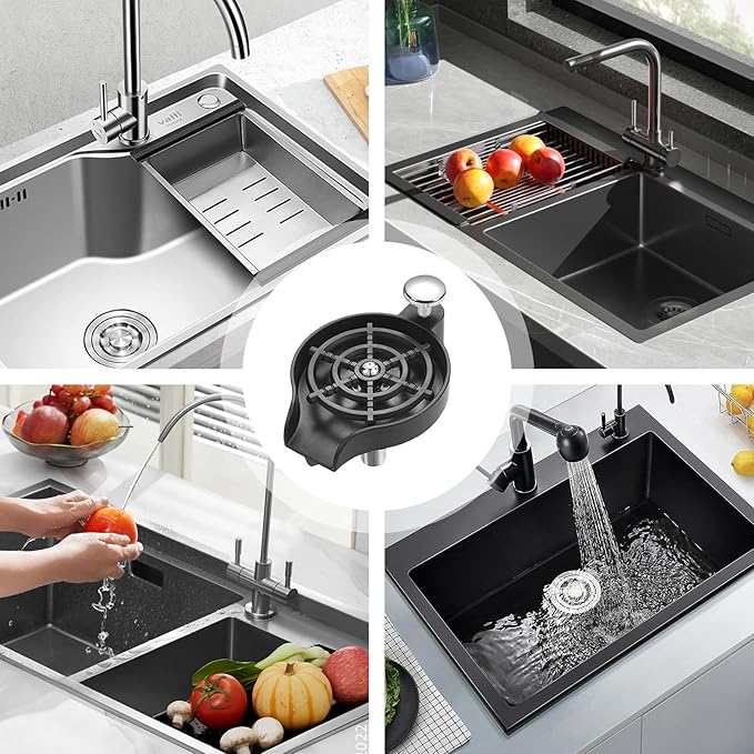 Sink Basin Cleaning Tool for Stainless Steel Bottles - Countertop Bottles for Restaurants Apartments Business Rental Bakeries and Cafeterias