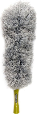 DOCA Telescoping Pole Attachment - Extension Pole for Cleaning Feather Duster Window Washing Kit Paint Roller Window Squeegee - High Reach Extendable Kit for Indoor &amp Outdoor - Feather Duster