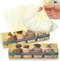 BOS Odor-Sealing Dirty Diaper Trash Bags - Scent &amp Smell Free (Color: Cream Yellow) (Pack of 2)