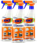 KH-7 Super Degreaser Multipurpose Cleaning Spray: The Heavy Duty All Purpose Cleaner for Your Home Kitchen Garage Car &amp Laundry | Total Cleaner &amp Powerful Grease Remover 26 oz (3 Pack)