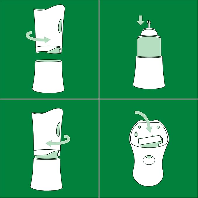 Air Wick - Freshmatic Refill Pure Sparkling Citrus 6.17 Ounces (Pack of 4)