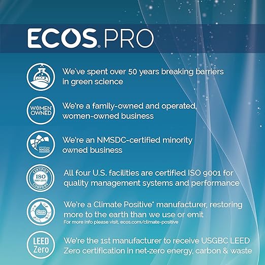 ECOS PRO PL9746/6 All-Purpose Kitchen-Bathroom Cleaner Parsley Plus (Pack of 6)