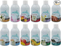 TimeMist Air Freshener Mixed Assortment Dispenser Refills - 7.1 oz (Case of 12 Assorted Fragrances) 1050698 - Essential Oils Lasts Up To 30 Days and Neutralizes Tough Odors