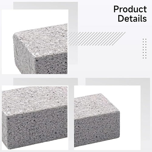 16-Piece Pumice Stone Set for Pool Bathroom Kitchen and BBQ Grill Cleaning High-Temperature Resistant