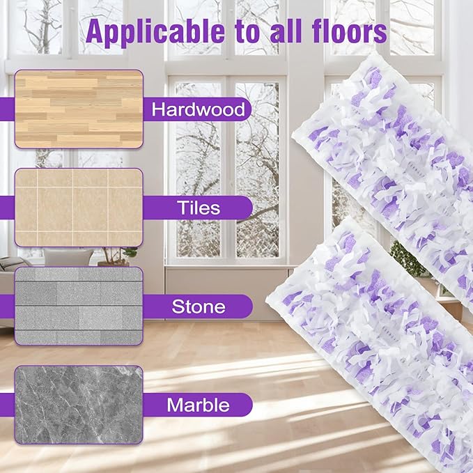 30 Pack Disposable Power Mop Refills Pads for Swiffer PowermopSwifter Wet Pads RefillDisposable Mop Pads Swifters for Wood FloorsMulti-Surface Mopping Pads Refills for Floor Cleaning