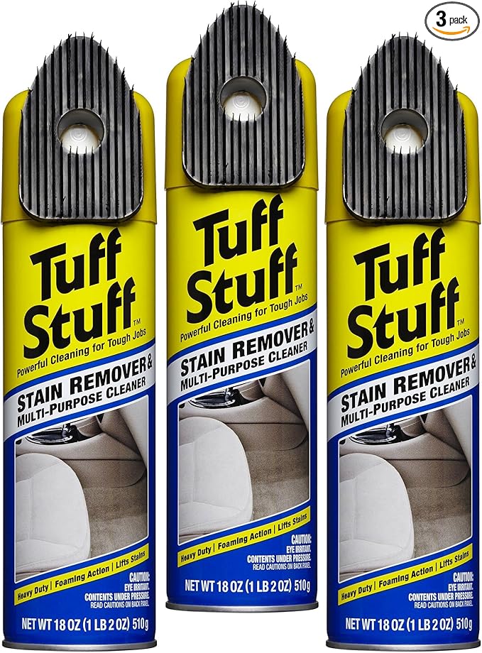 Tuff Stuff Multi-Purpose Foam Cleaner and Stain Remover 18 Oz. (3)