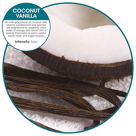 Fresh Products ourfresh 2 Air Freshener Replace Metered Aerosol with Dry Fragrance 30 Day Use Medium Sized Spaces Light Activated Battery Operated Batteries Included Coconut Vanilla 8 pk