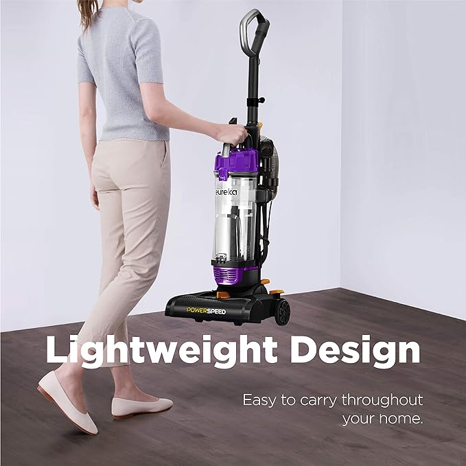 Eureka NEU182B PowerSpeed Bagless Upright Vacuum Cleaner Purple