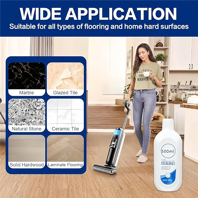 Cleaning Solution Compatible with Tineco Floor ONE S3 S5 Pro2 Combo S7 Pro Efficient Robot Vacuum Cleaner Liquid Accessory Floor Care Maintenance Agent