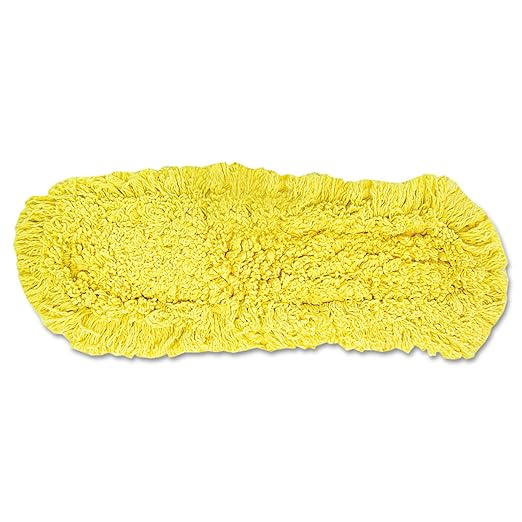 Rubbermaid Commercial Trapper-Dust Mop 24-inch Yellow General Purpose-Dust Mopping Cleaning for Flooring