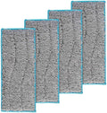 Wet Mopping Pads Floor Wiper Suitable Compatible with Irobot Braava Jet M6 Series Mop (Color : 4pcs)