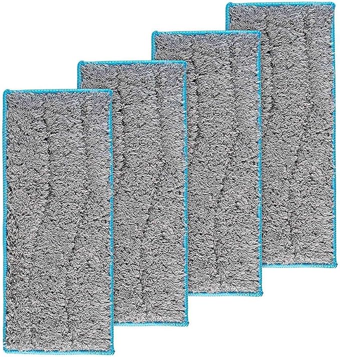Wet Mopping Pads Floor Wiper Suitable Compatible with Irobot Braava Jet M6 Series Mop (Color : 4pcs)
