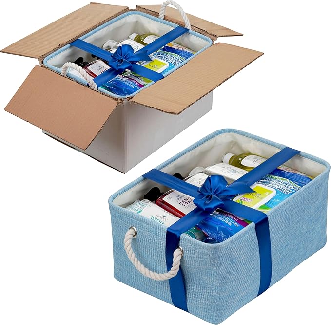 Luxury Cleaning Supplies Kit All In One Household Cleaning Essentials Set with Surface-Floor-Hand Cleaners Laundry Detergent Dish Soap Nice Gift for New Homeowners