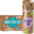 Scent Boosters for Washer Lavender Aroma and Laundry Detergent Sheets Ocean Breeze Scent