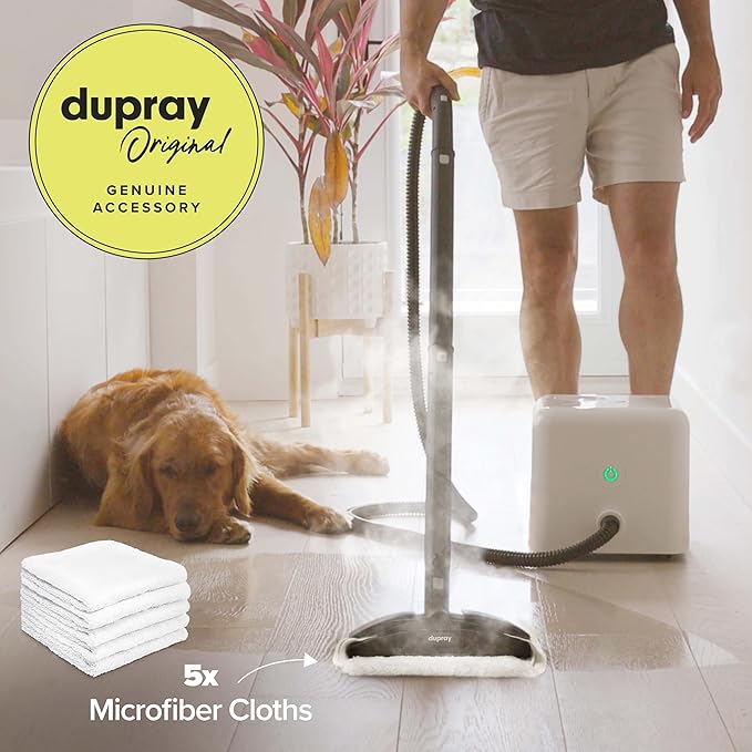 Dupray Washable Microfiber Cloths Accessories Pack of 10