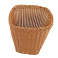 Cabilock Woven Wastebasket Storage Basket Multi Functional Trash Can for Bedroom Office and Living Lightweight Compact Design Rustic Style for Wastepaper Sundries
