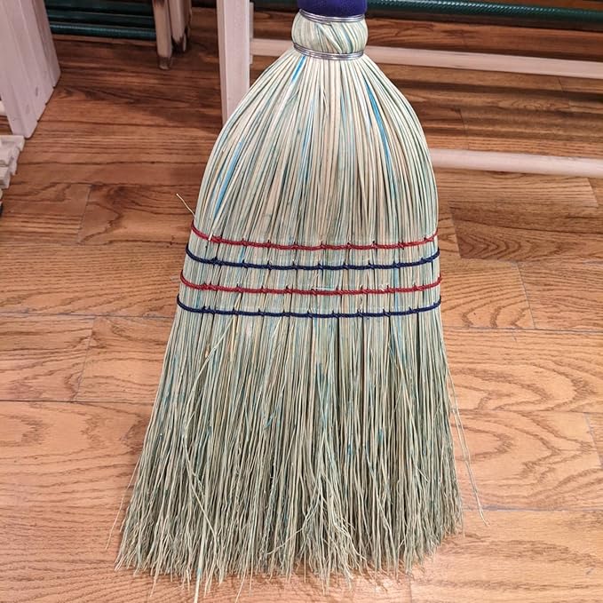 Lehman's Authentic Corn House Brooms Handcrafted Traditional Brooms for Sweeping Cleaning and Dusting Durable Made in The USA 55 inch