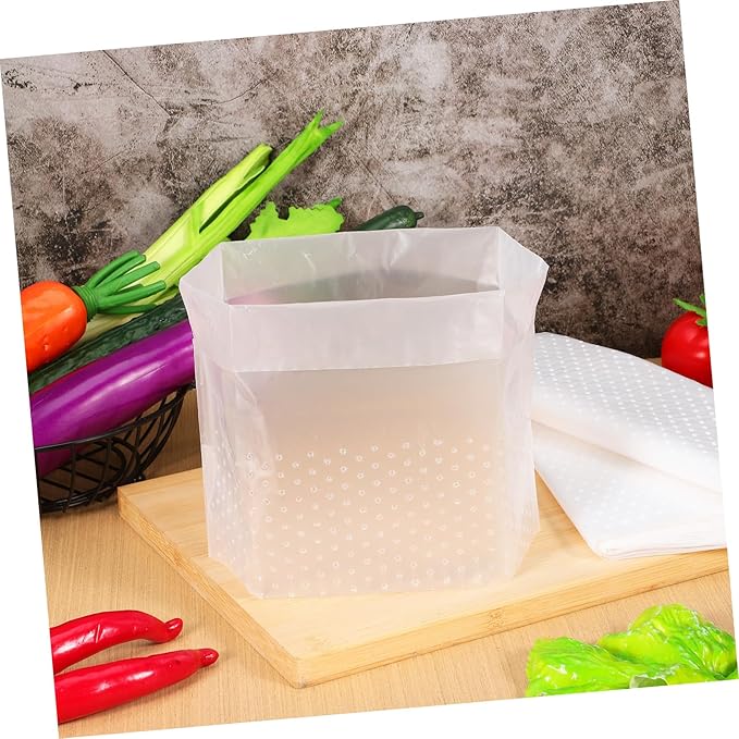 150 Pcs Self Standing Kitchen Sink Trash Bags with Hollow Design for Bathroom Bedroom Material Waste Garbage Liners for Food Soup Filtering and Daily Replacement